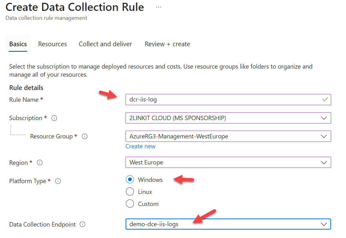 Collecting IIS Logs Using Azure Monitor Agent Blog By Morten Knudsen Collecting iis logs using azure monitor agent blog by morten knudsen